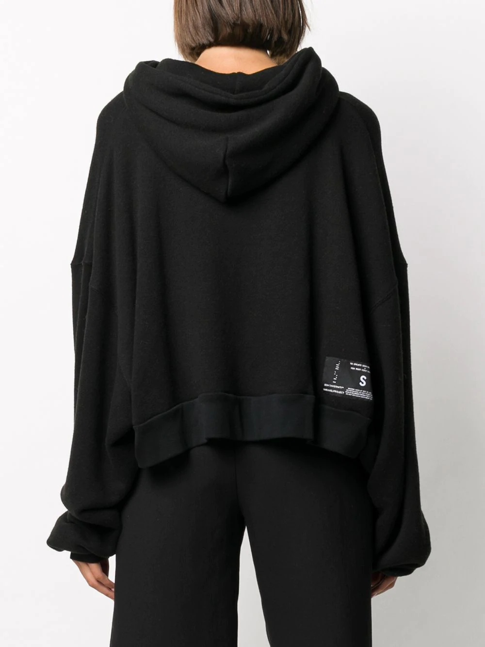 cropped zip-up hoodie - 4