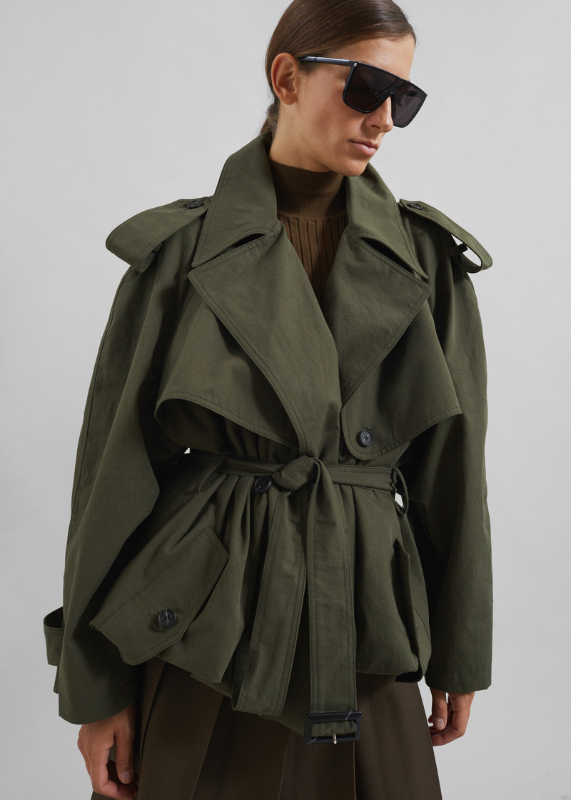 Tromso Convertible Trench - Khaki 8