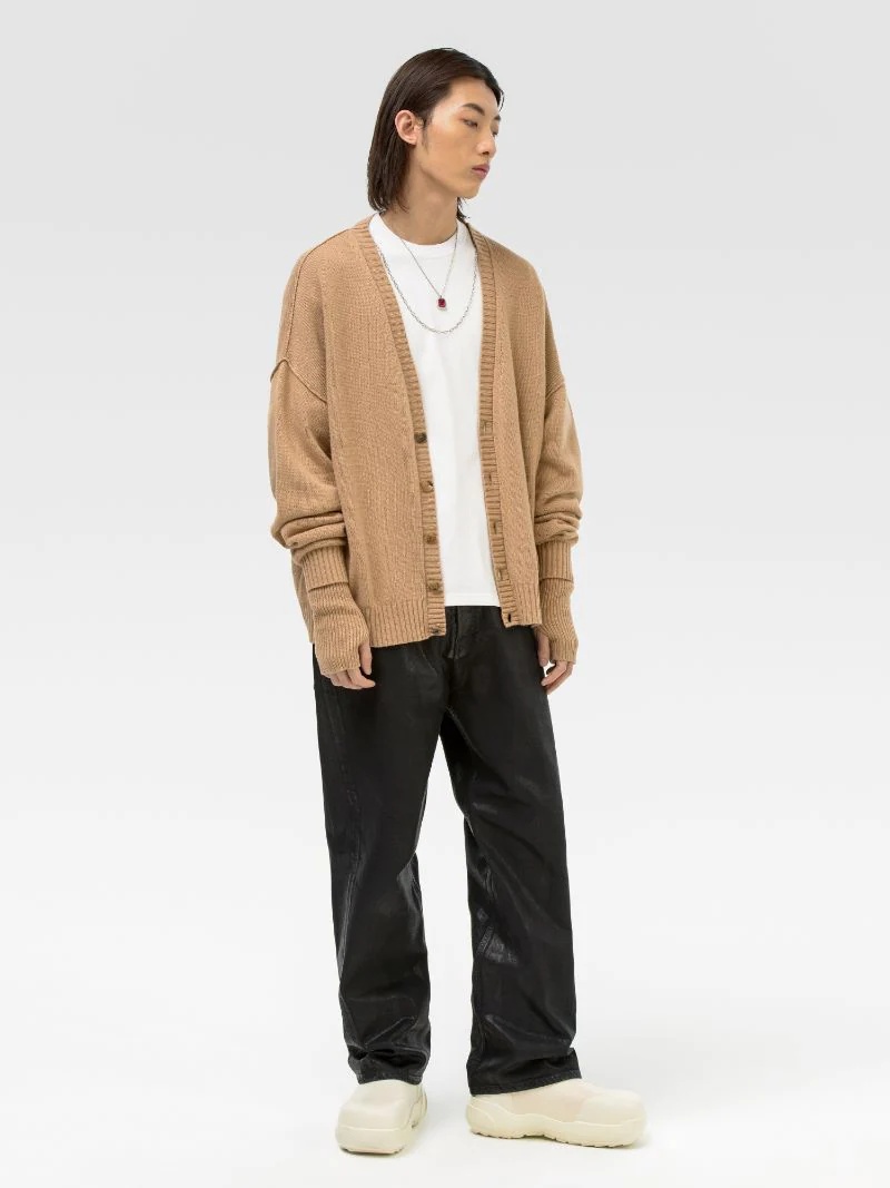 OVERSIZED LOGO CARDIGAN - 2