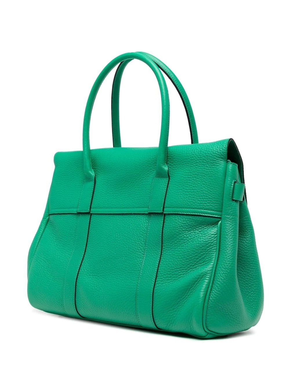 Bayswater grained leather tote bag - 3