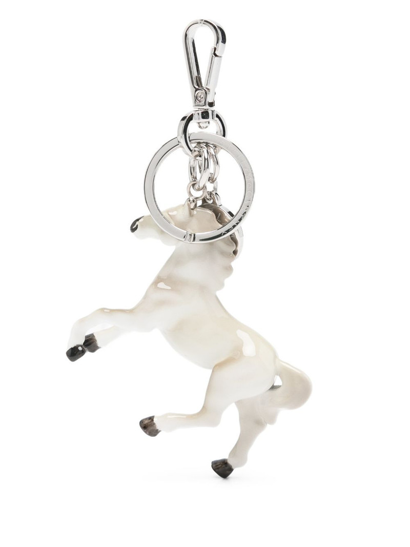 Stella McCartney horse pendant keyring outlook