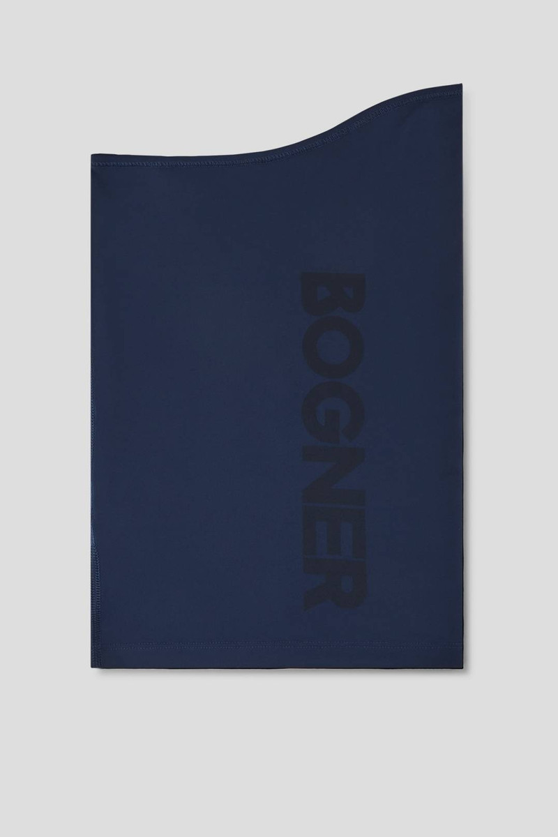 LOOP TUBULAR SCARF IN NAVY BLUE 1