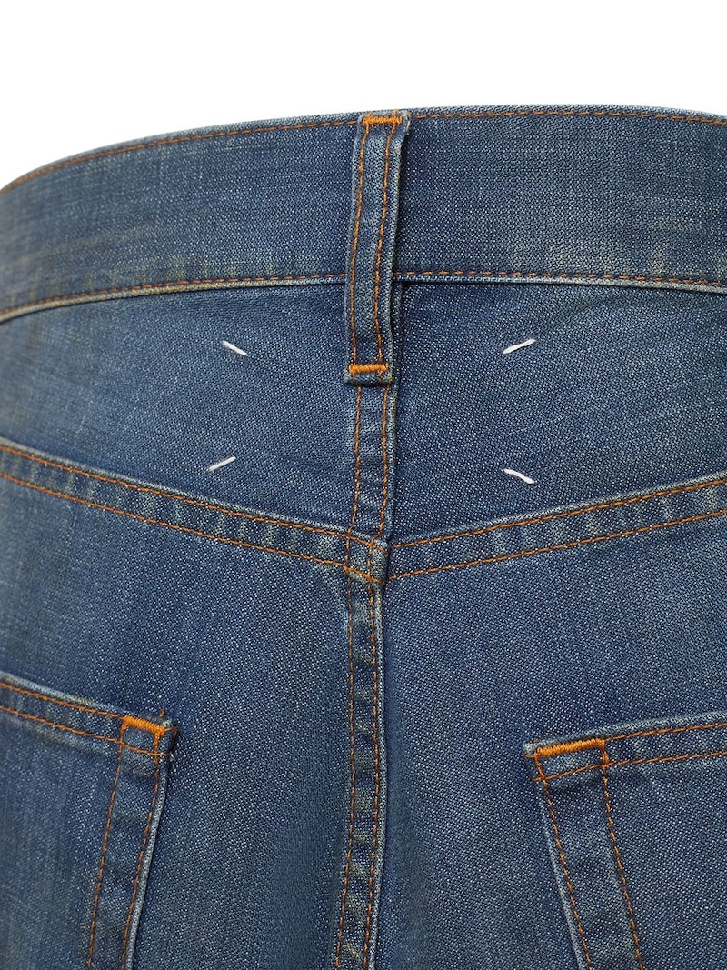 Cotton twill denim jeans - 6