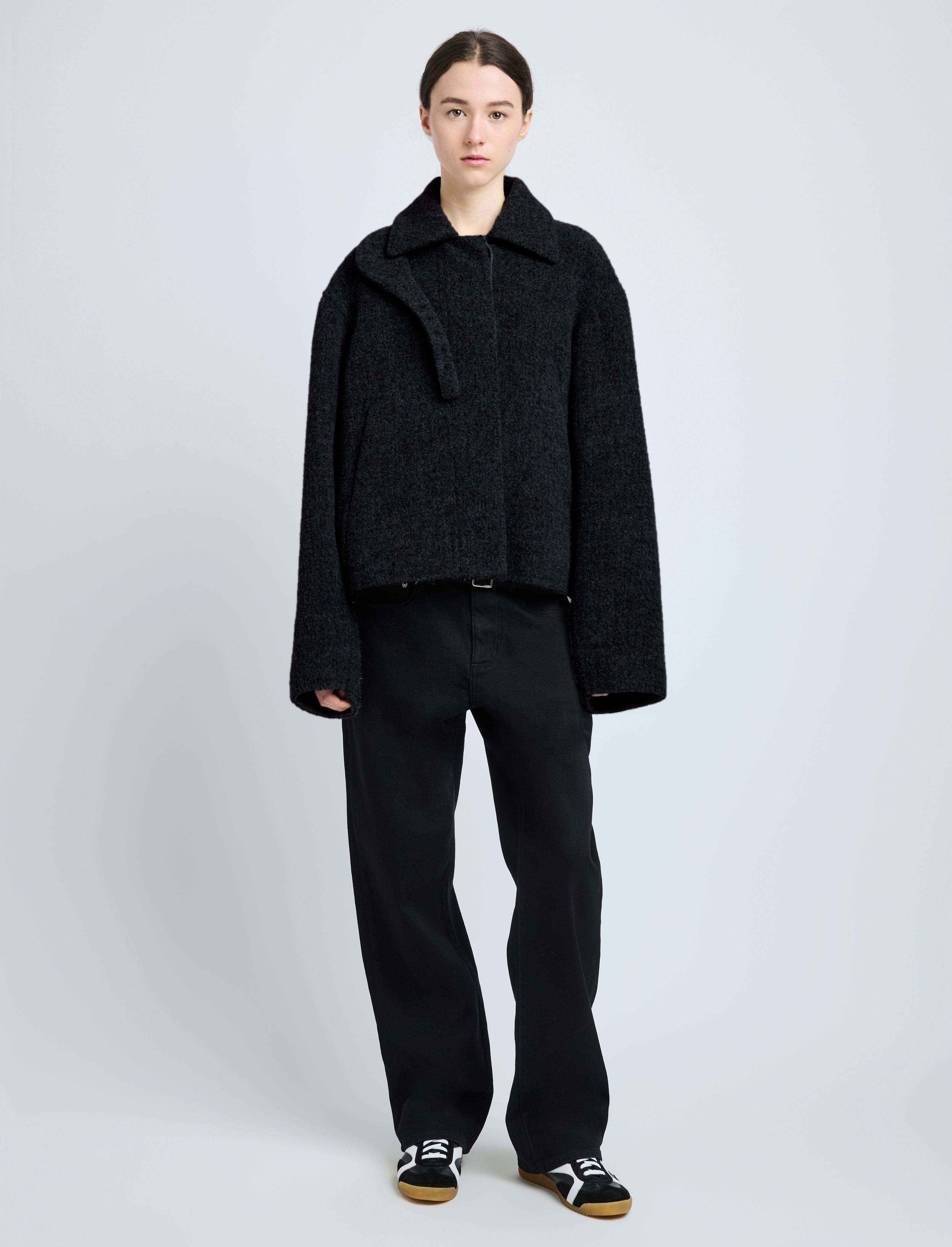 Darcy Jacket in Brushed Wool Cashmere - 7