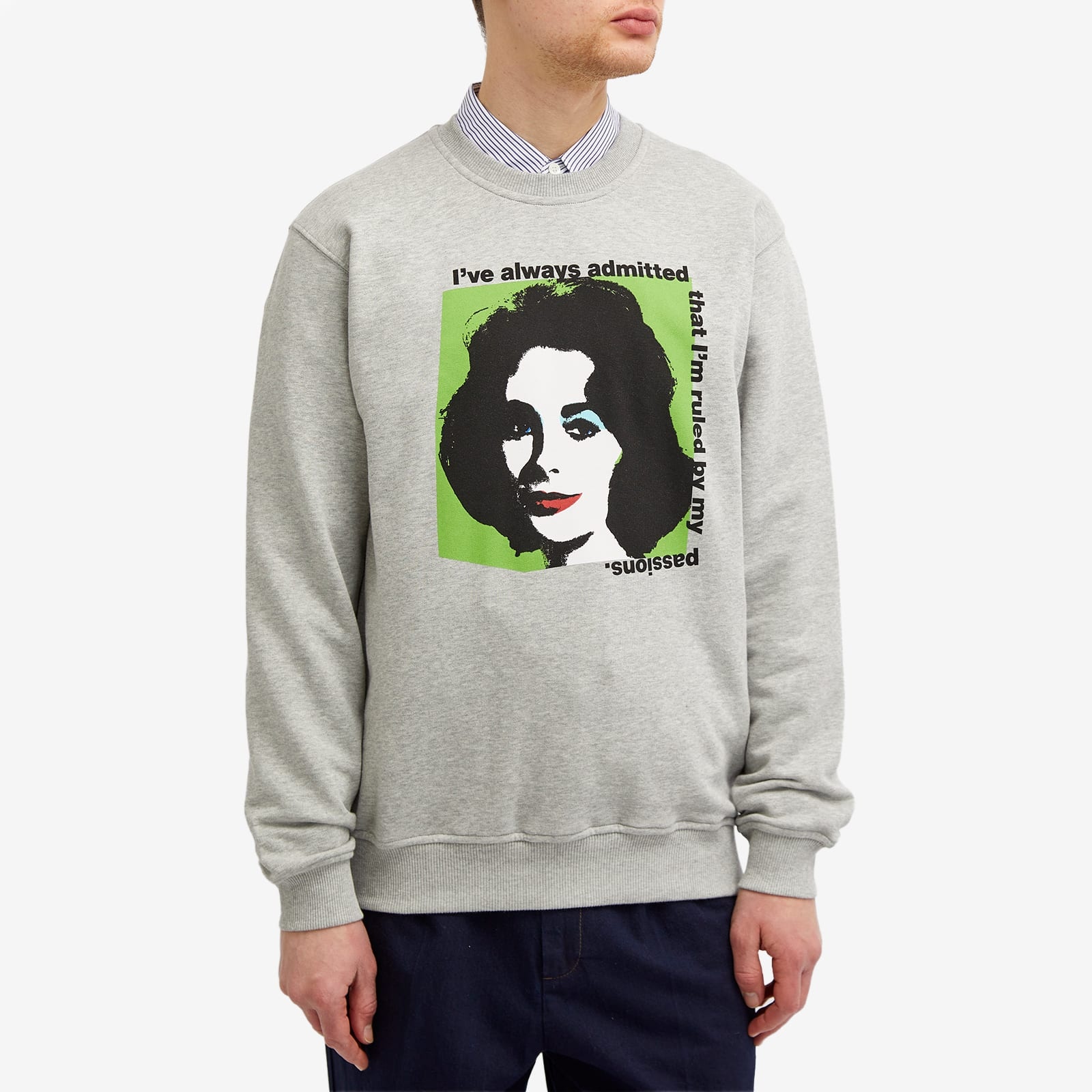 Comme des Garçons SHIRT x Andy Warhol Elizabeth Taylor Sweat - 2