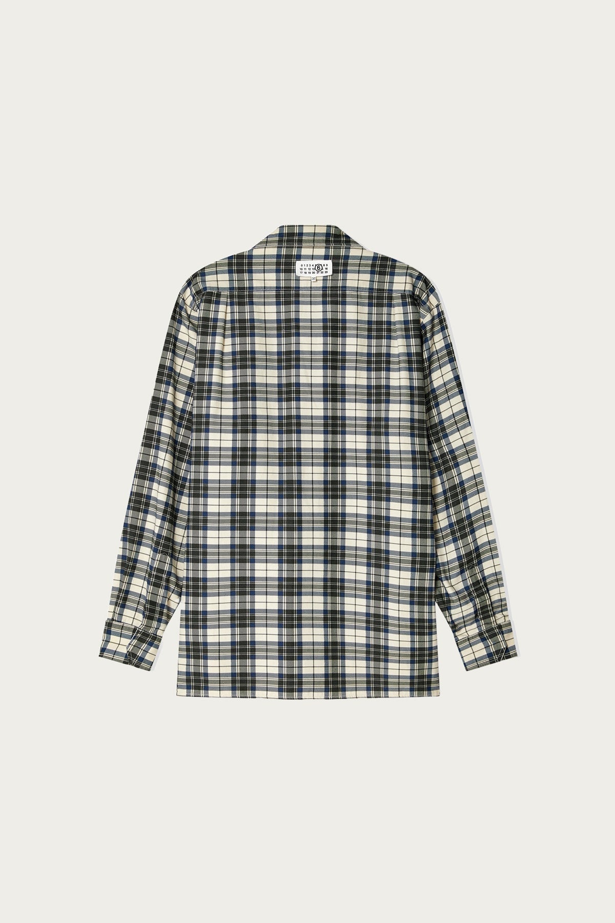 Reversible Flannel Shirt - Black/Blue - 3