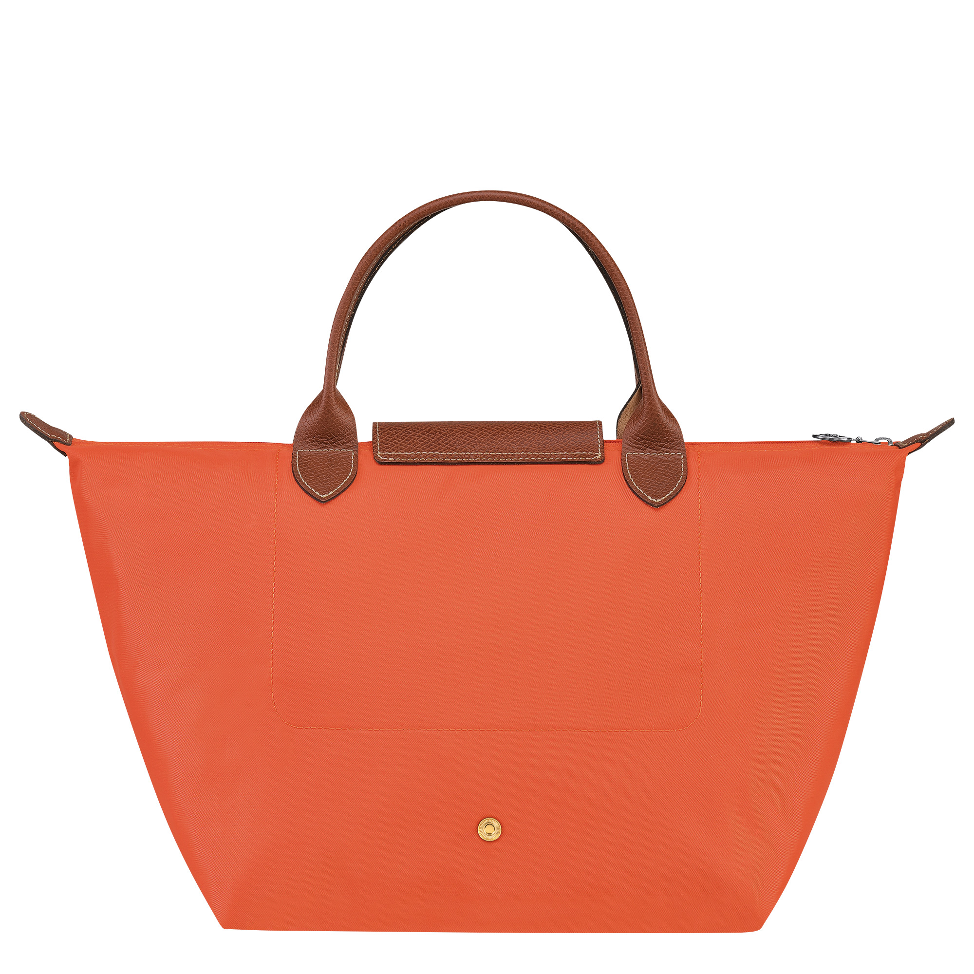Le Pliage Original M Handbag Orange - Recycled canvas - 3