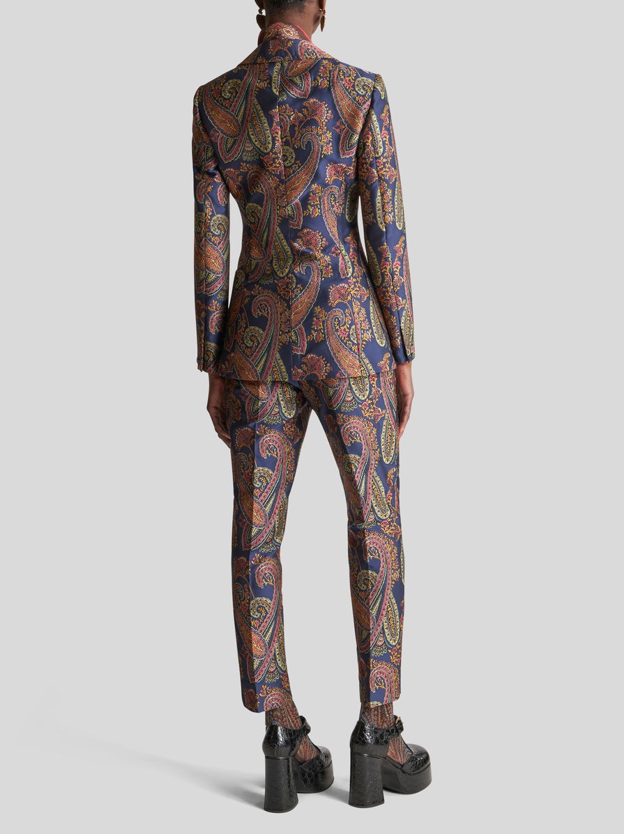 PAISLEY JACQUARD JACKET - 4