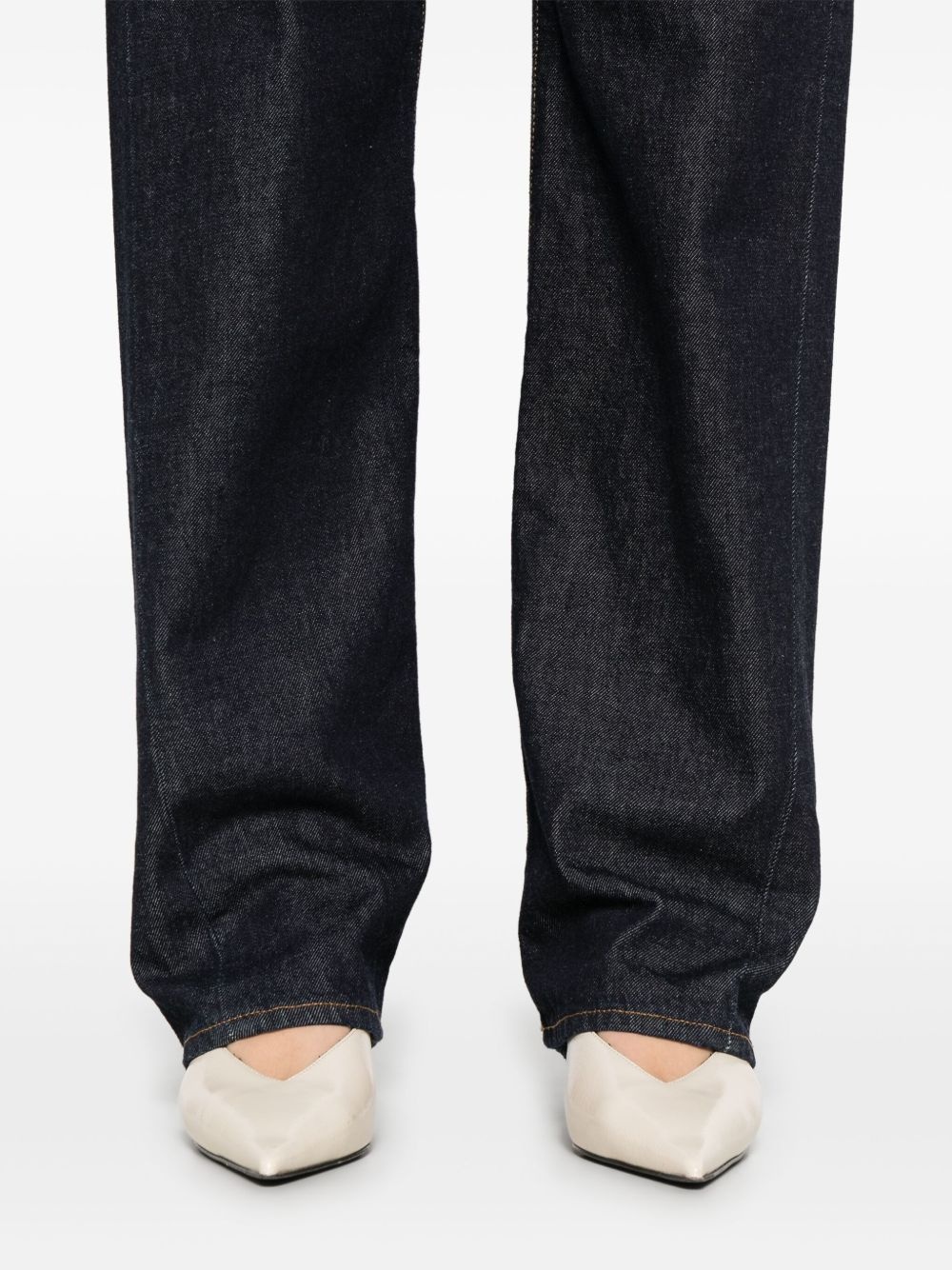 twisted-seam jeans - 5
