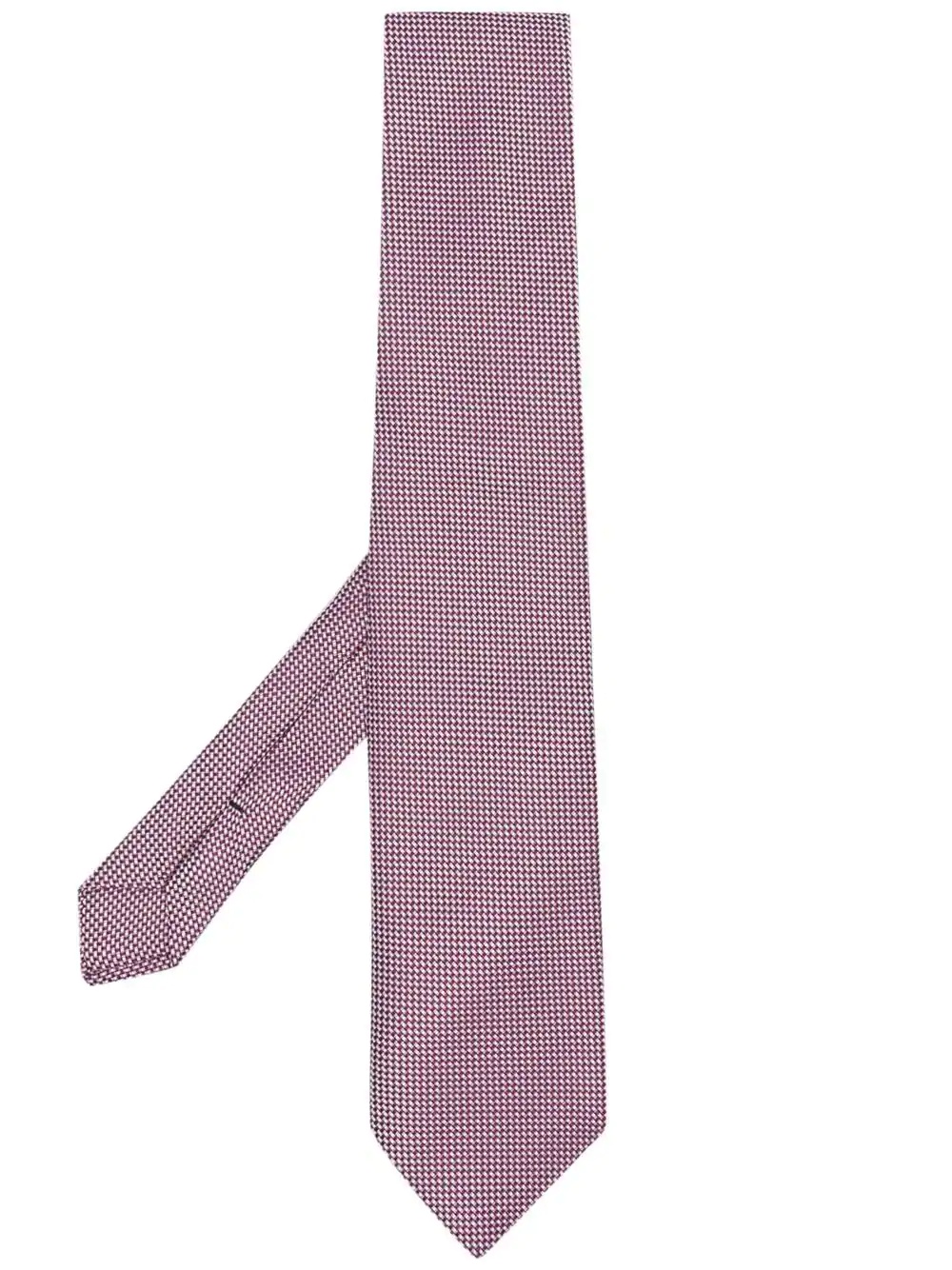 geometric patterned tie - 1