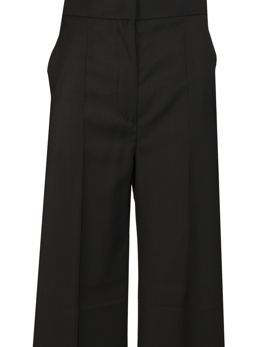 Wide Leg Trousers Black - 4