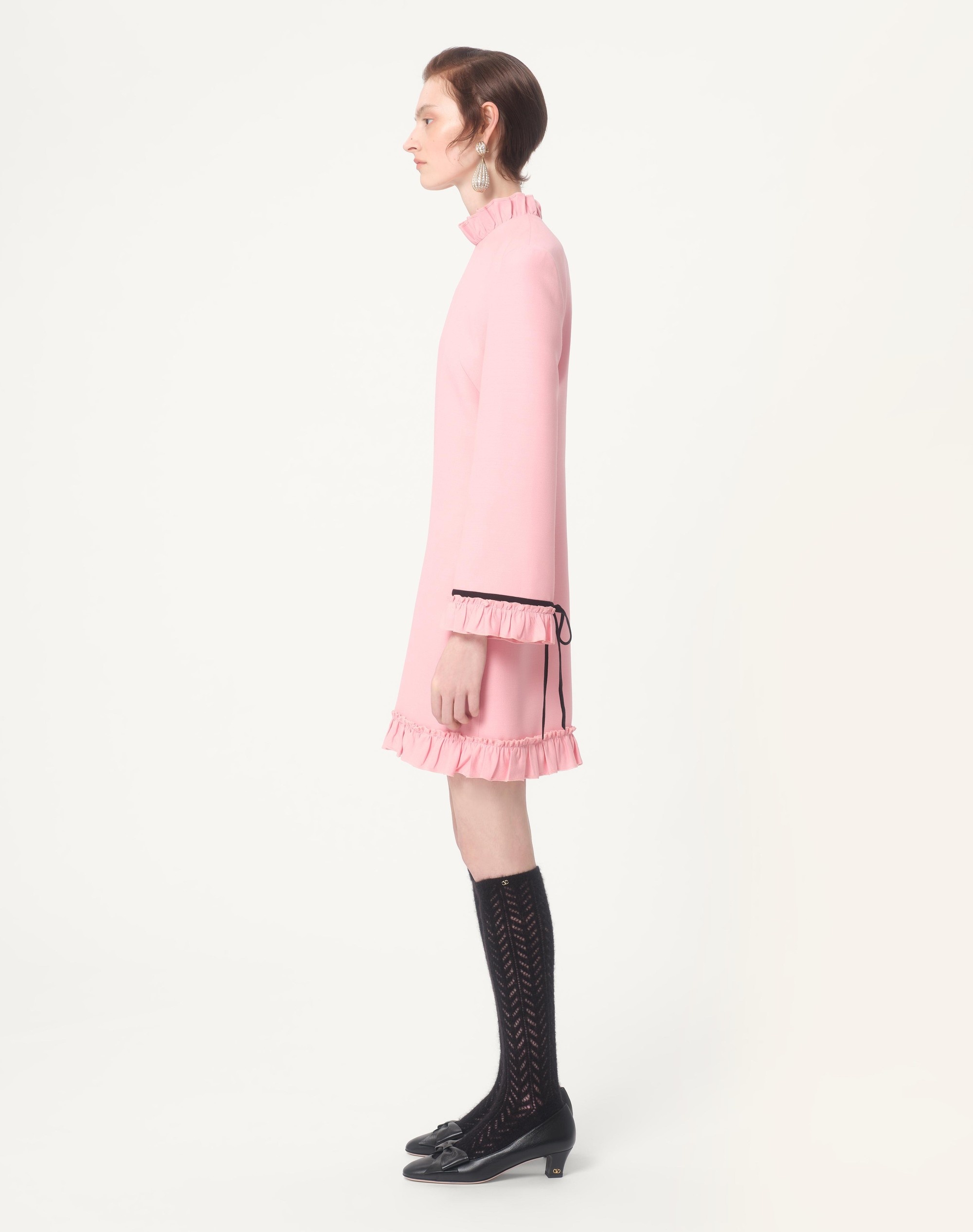 CREPE COUTURE SHORT DRESS - 8