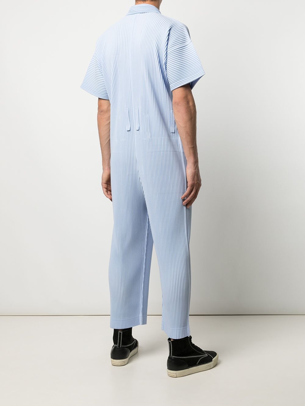 short-sleeve boiler suit - 4