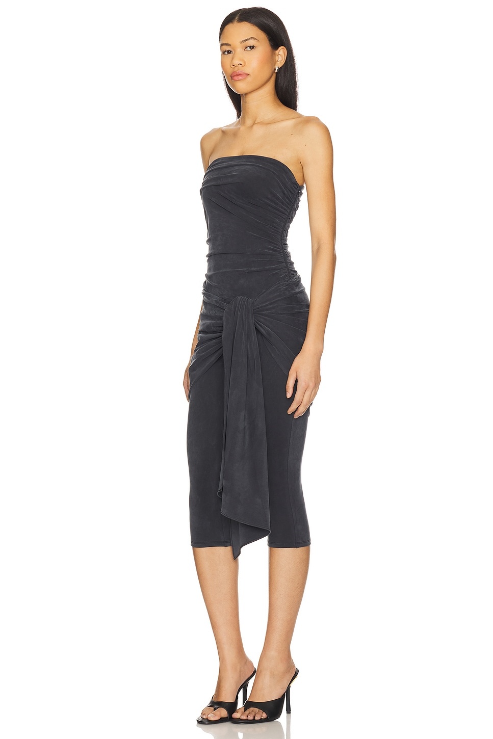 Prestyled Strapless Wrap Catsuit - 3
