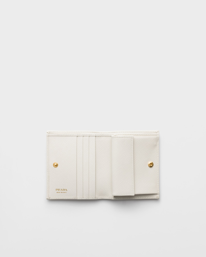 Prada Small Saffiano Leather Wallet outlook