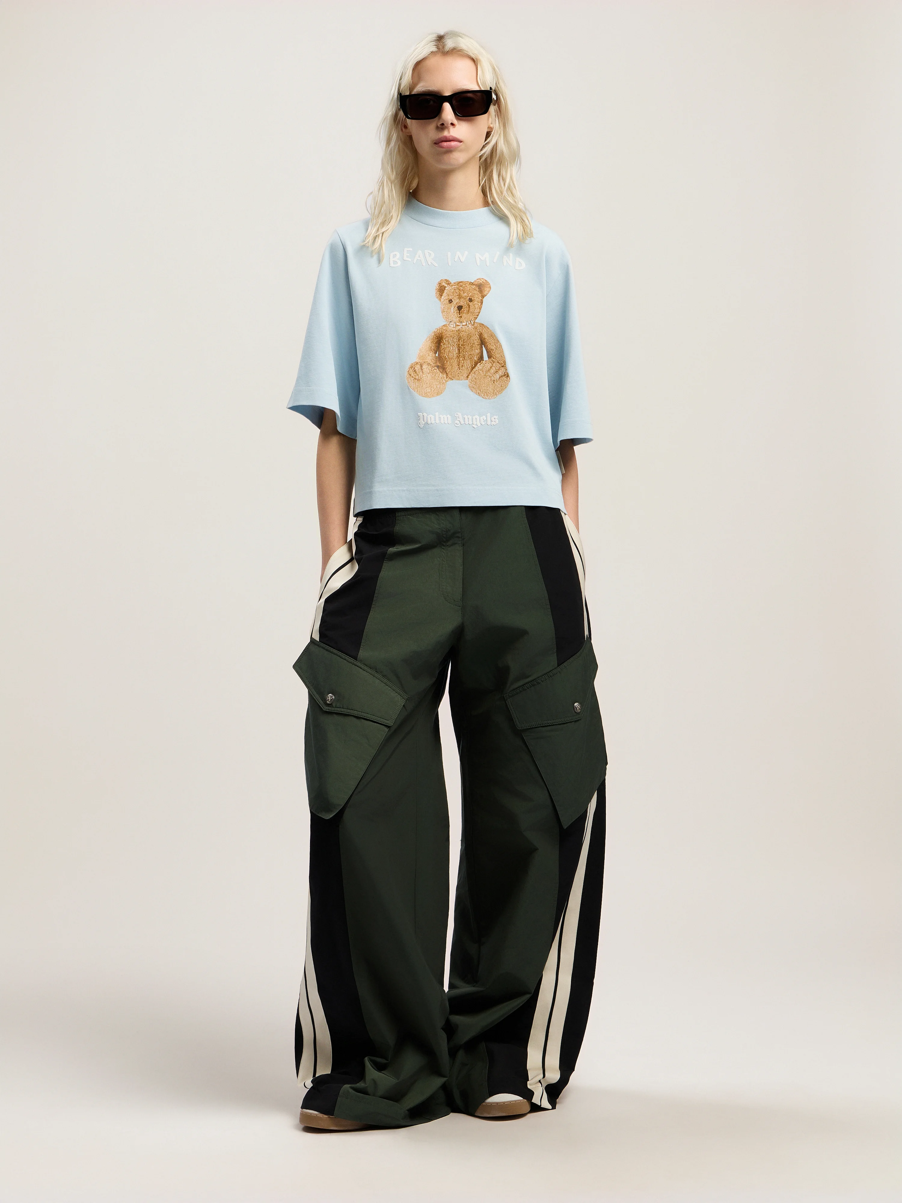 Bear In Mind Cropped Tee - 1