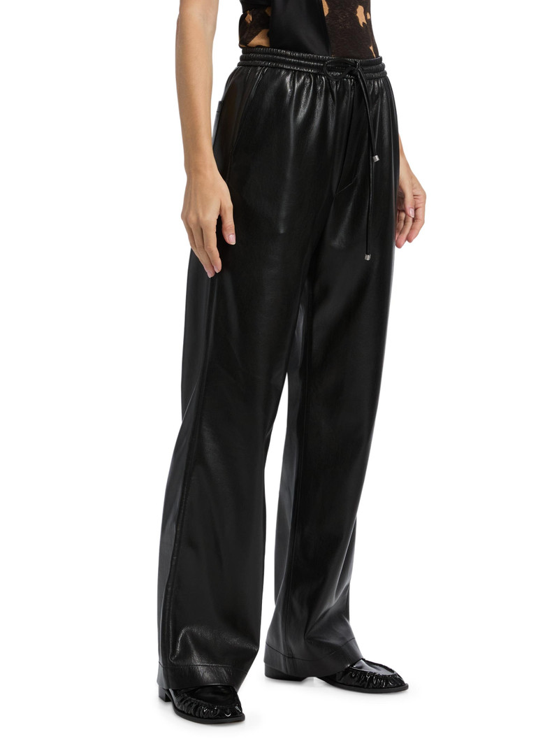 Women's Wardrobe Calie Faux-Leather Pants - Black 4