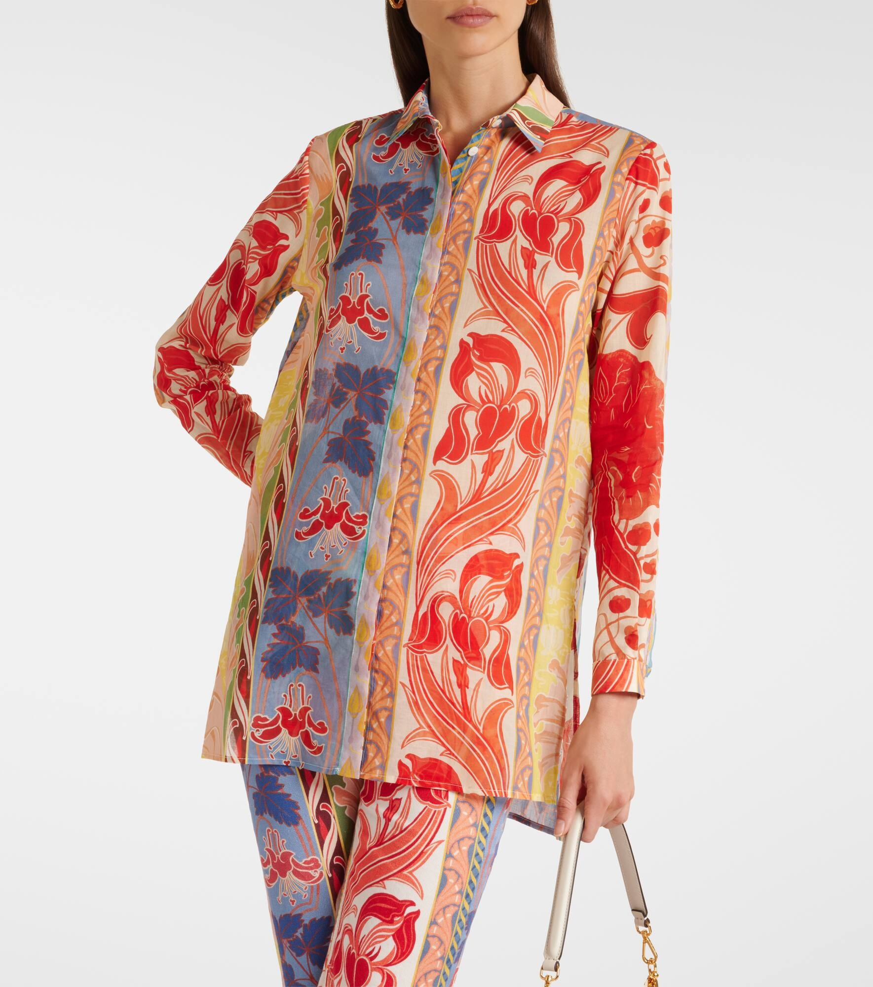 Printed cotton shirt - 6