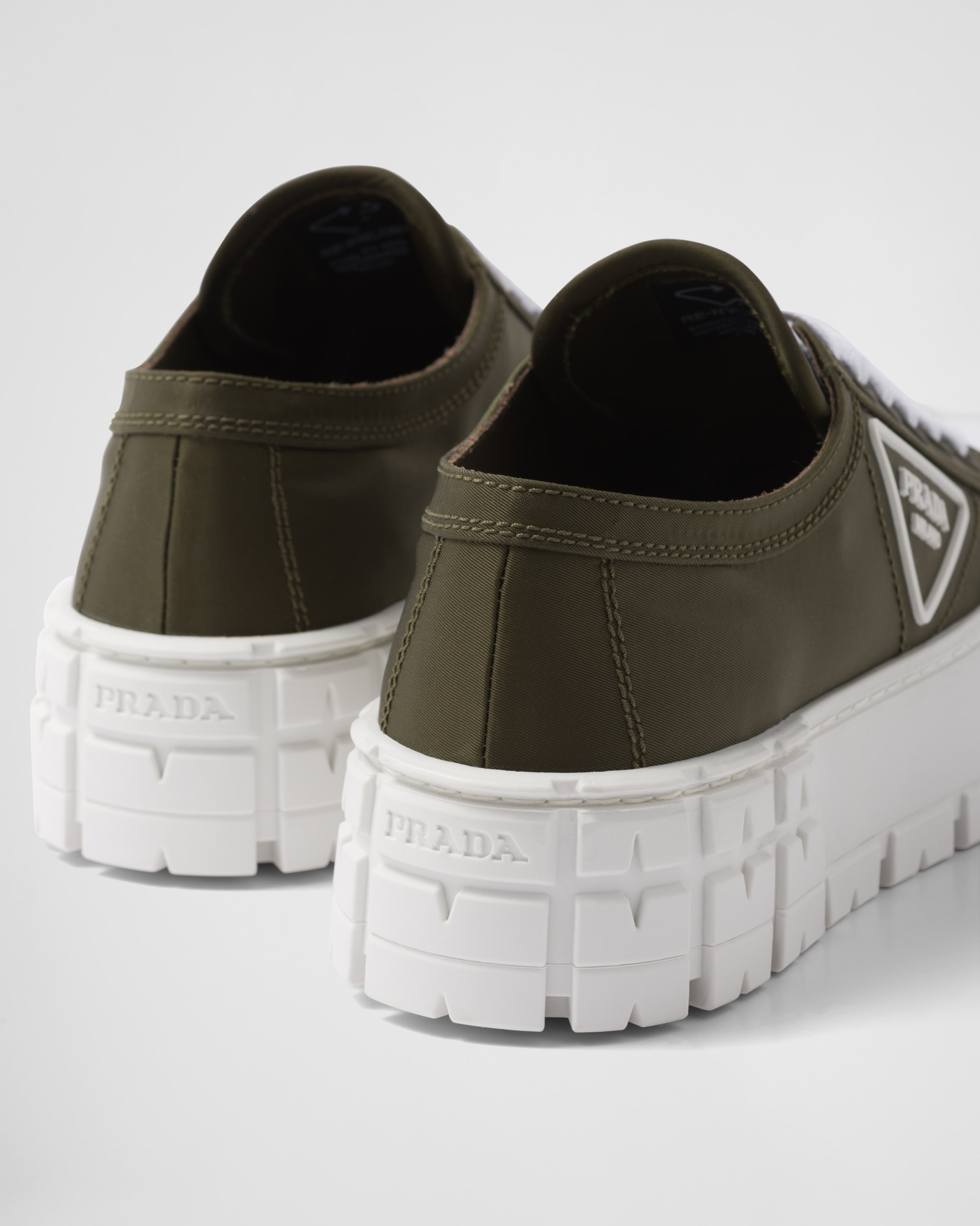 Double Wheel Re-Nylon gabardine sneakers - 7