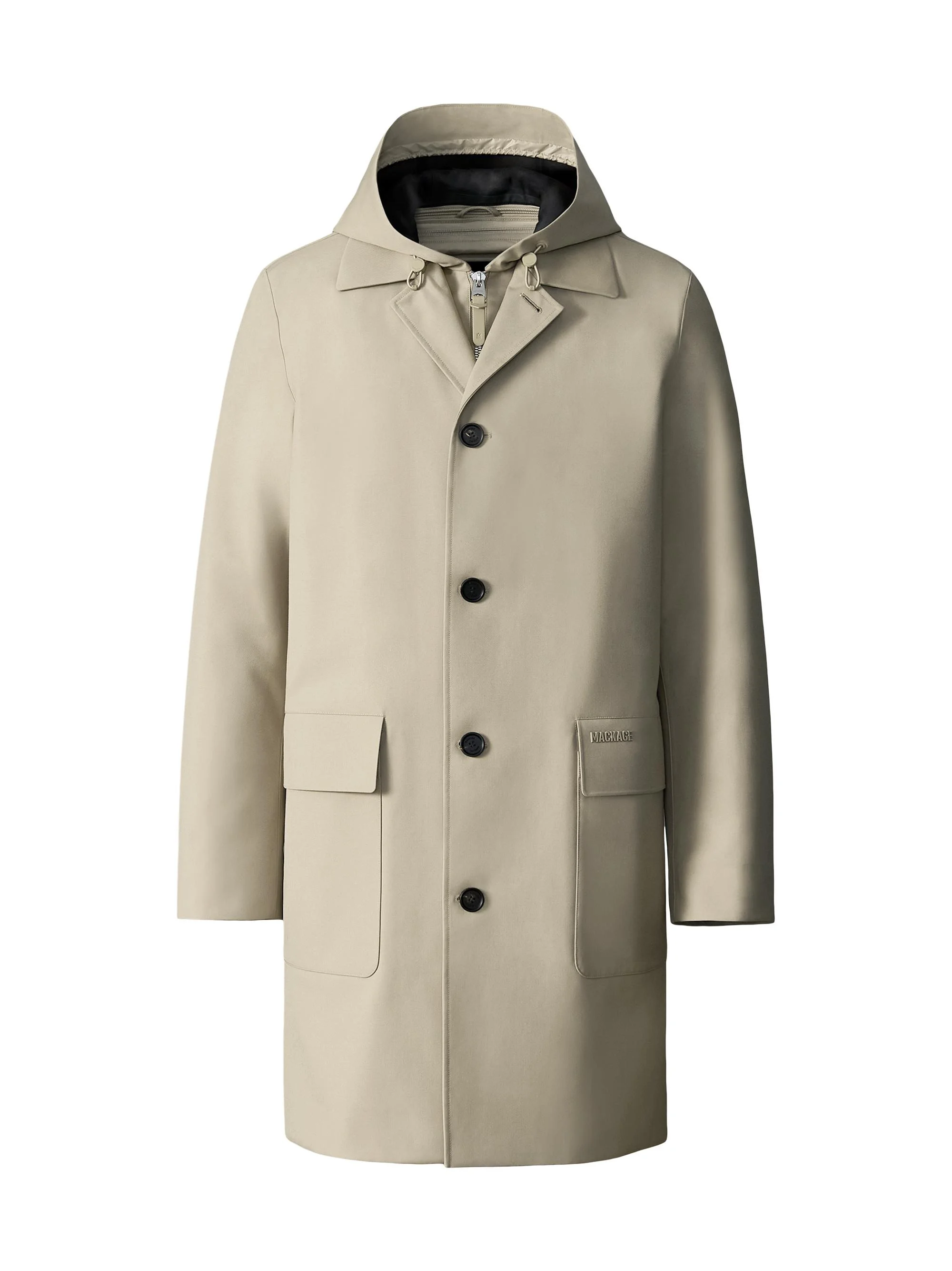 Men's Mathias 3-In-1 Balmacaan Coat - Light Camel - 1