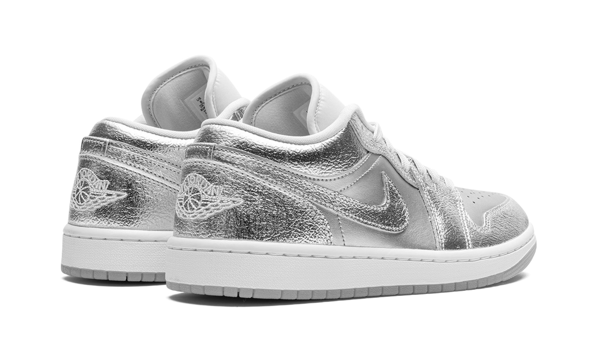 WMNS Air Jordan 1 Low SE "Metallic Silver" - 3