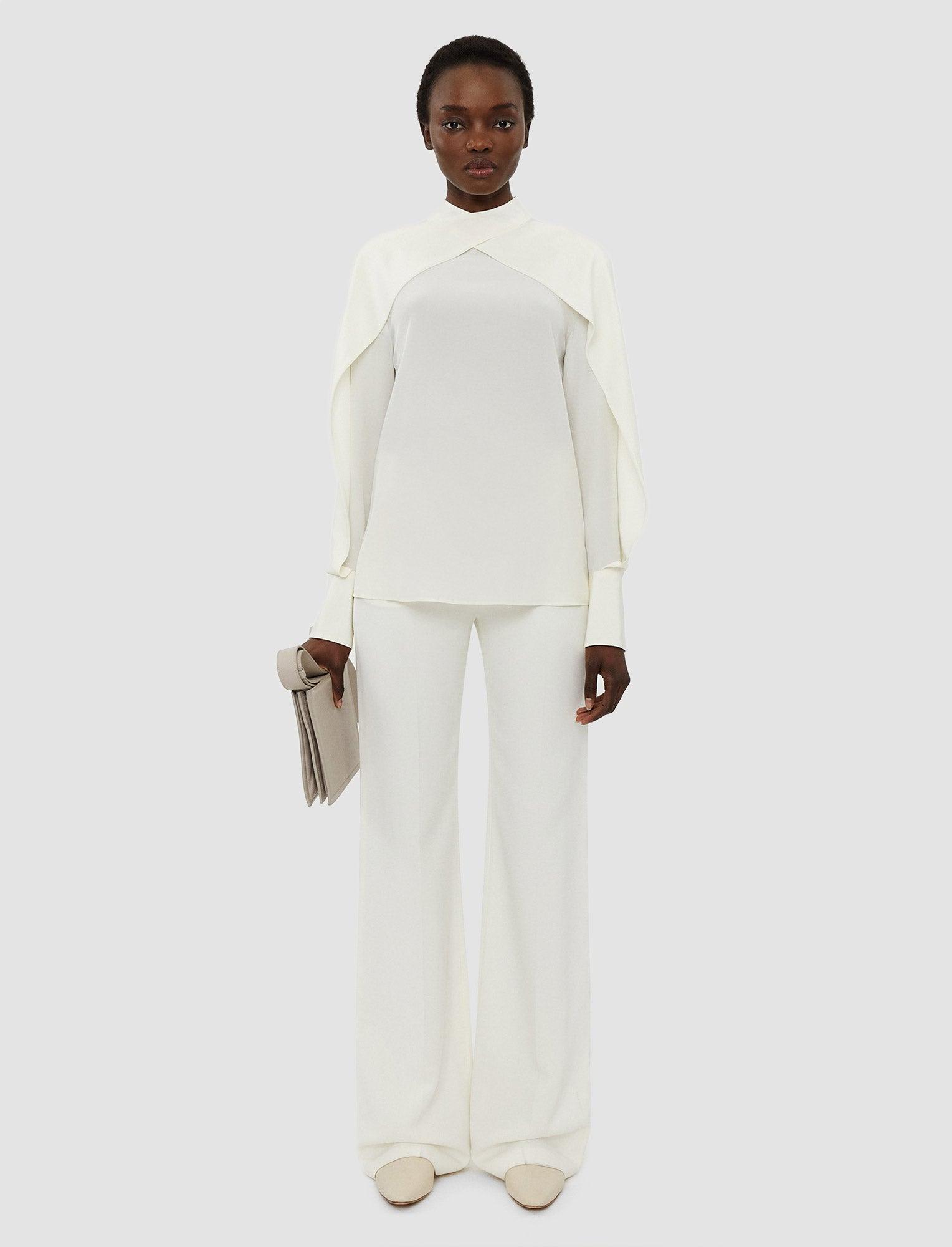 Silk Crepe de Chine Bailie Blouse - 2