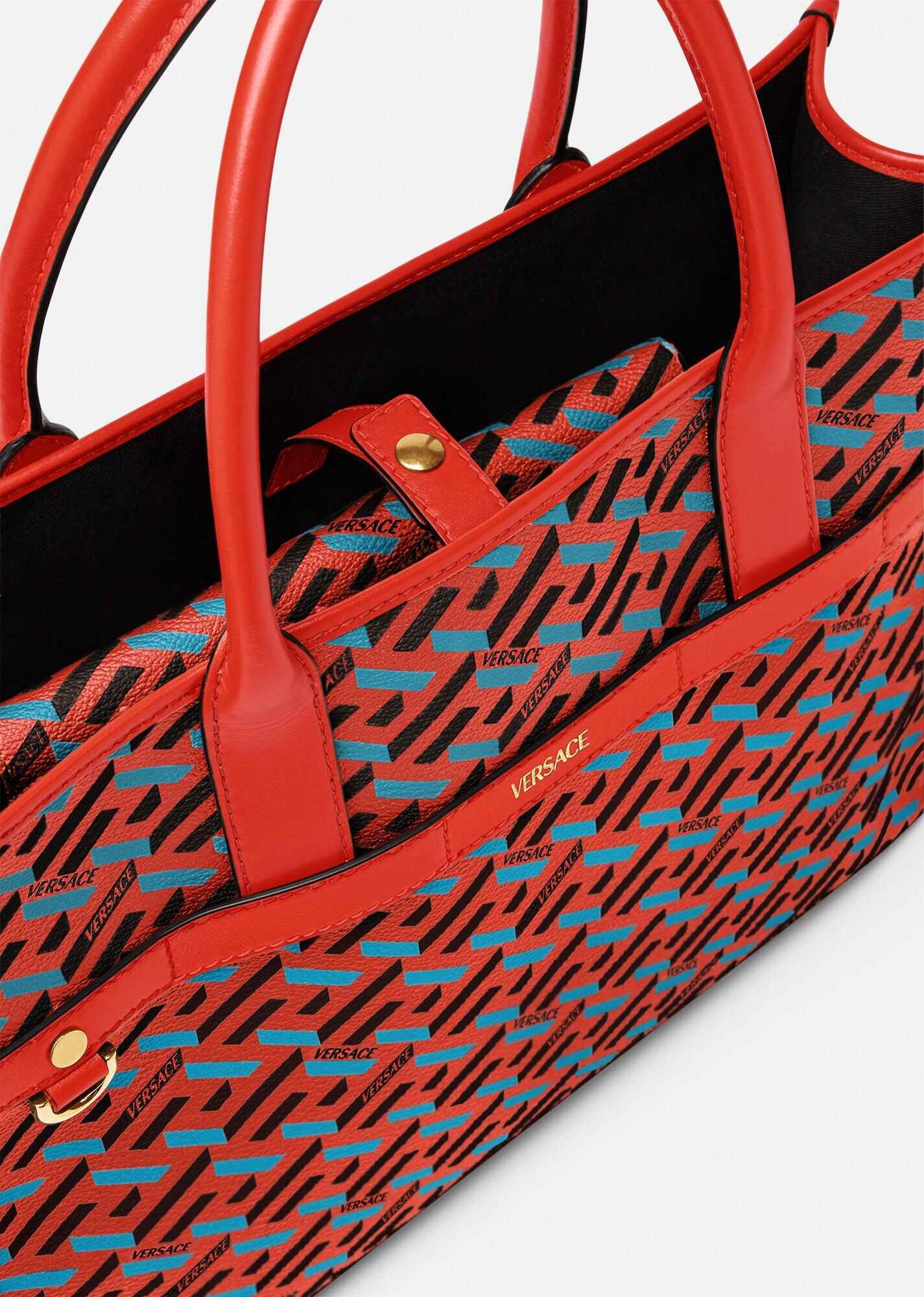 La Greca Signature Tote Bag - 4