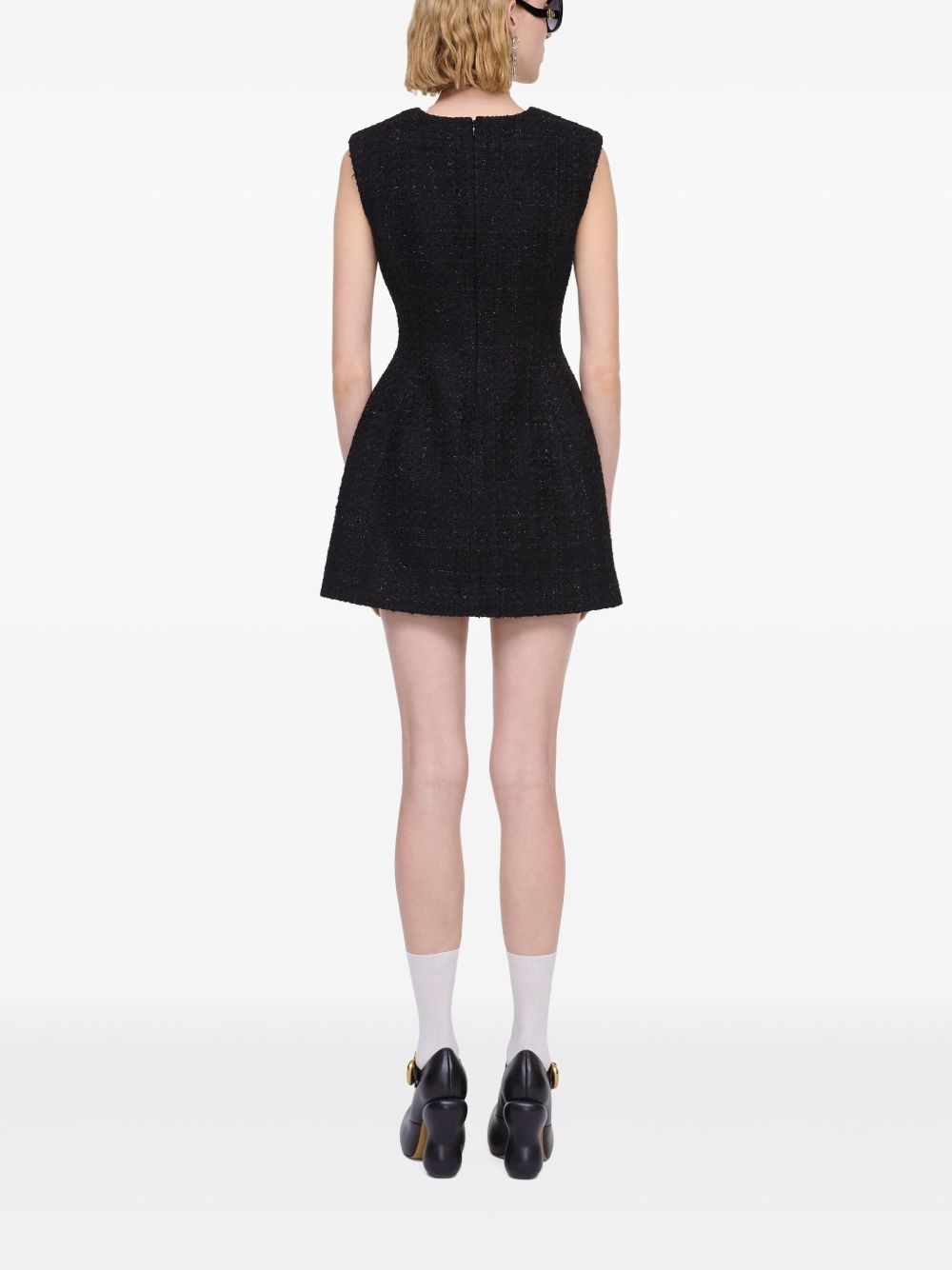 tweed mini dress - 4