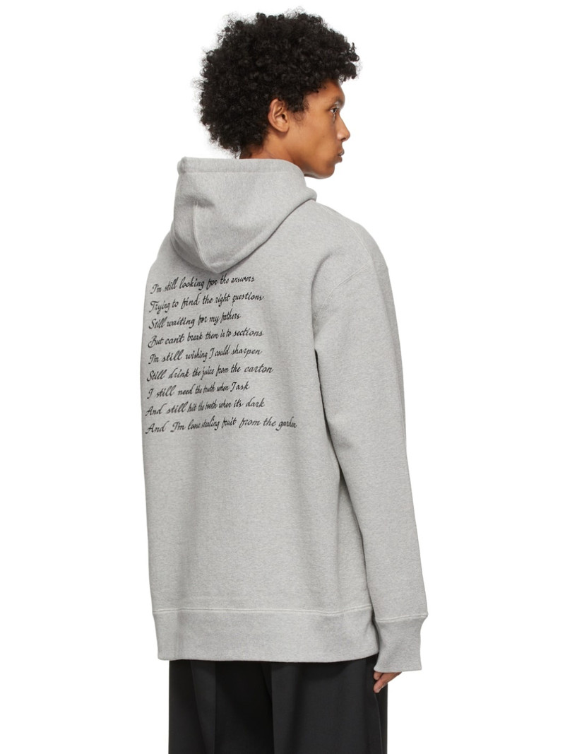 Grey Carhartt Edition Script Hoodie 3