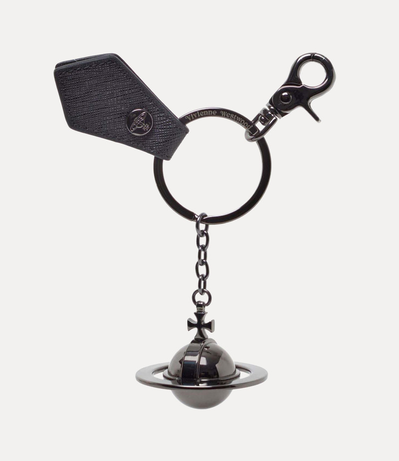 3D ORB KEYRING GUNMETAL - 1
