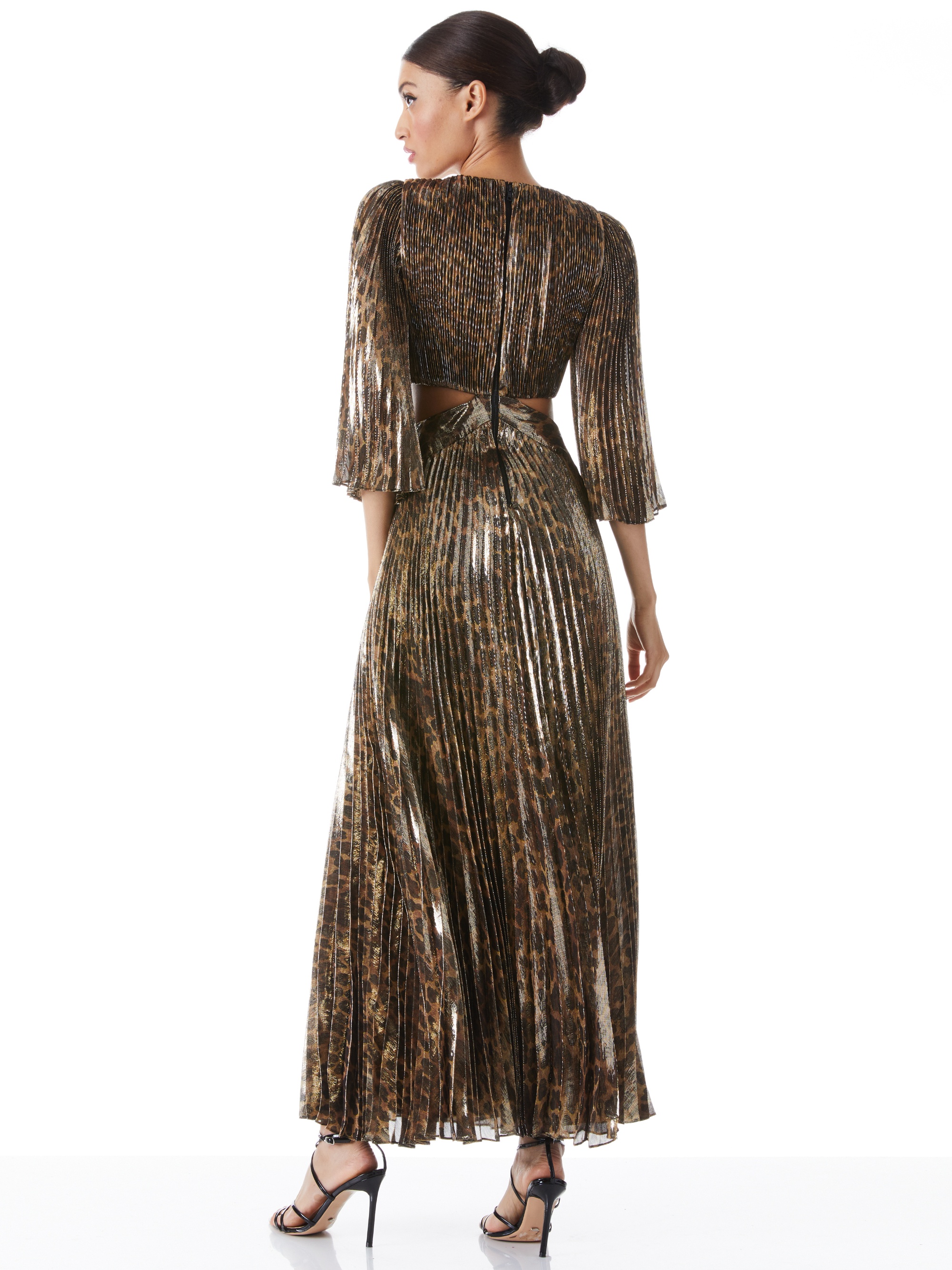 BAHAMA V-NECK CUT OUT MAXI DRESS - 3