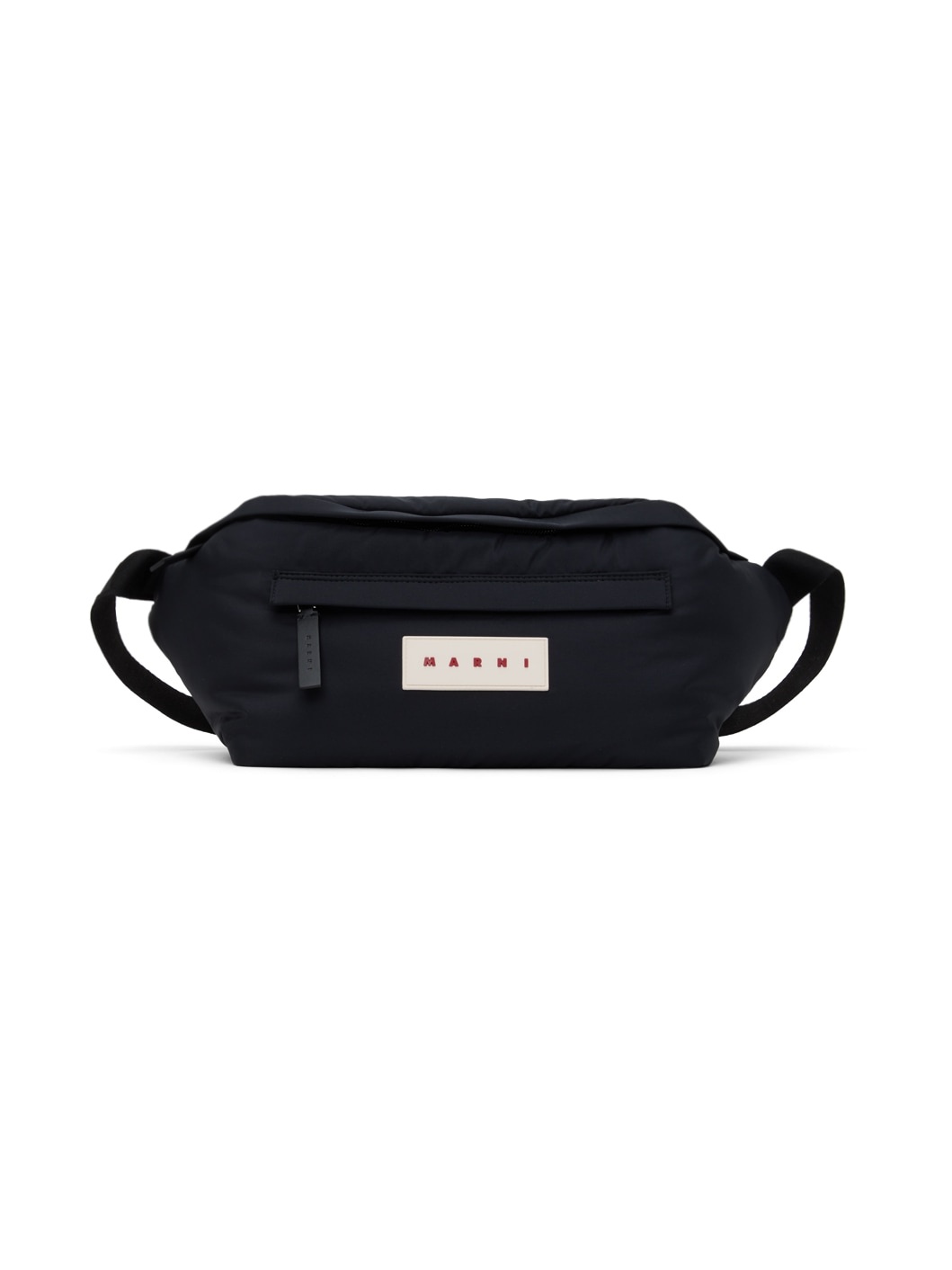 Black Oversized Fanny Pack - 1