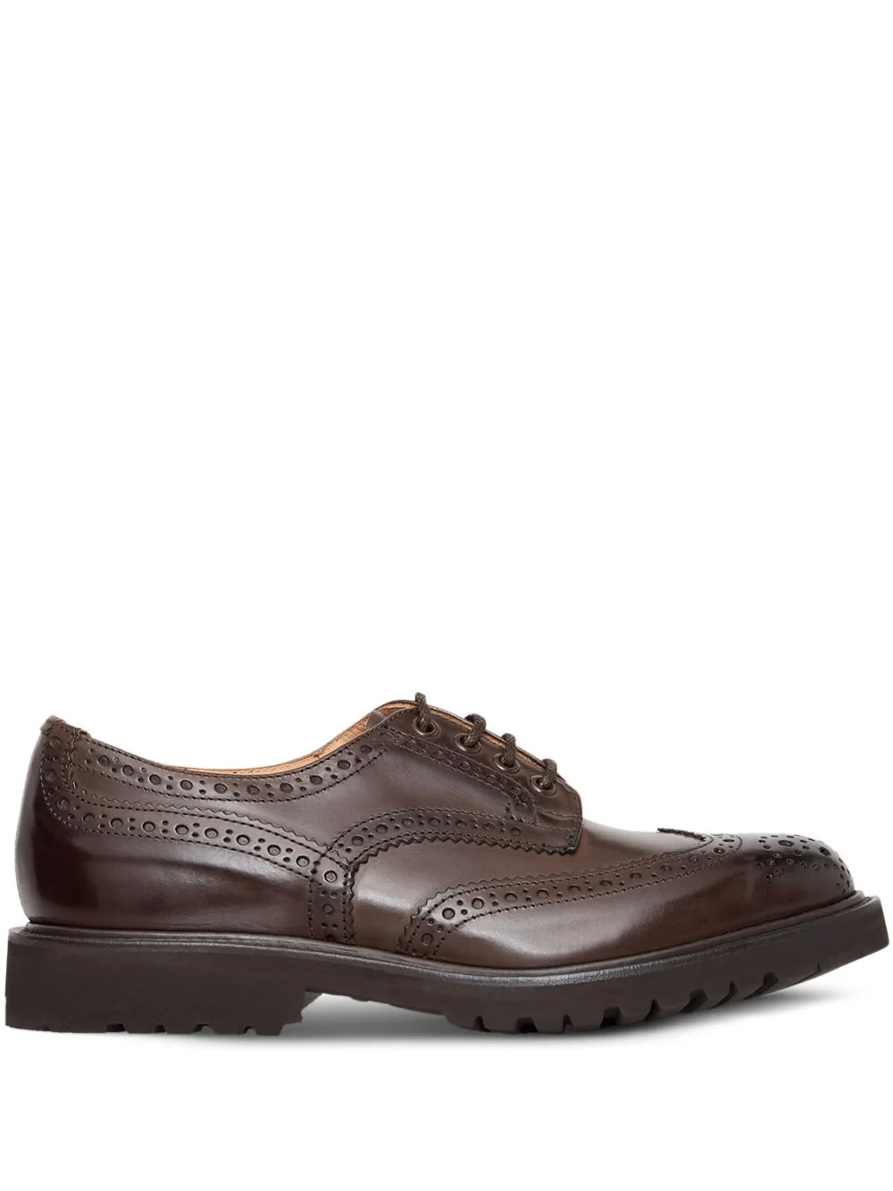 brogue lace-up shoes - 1