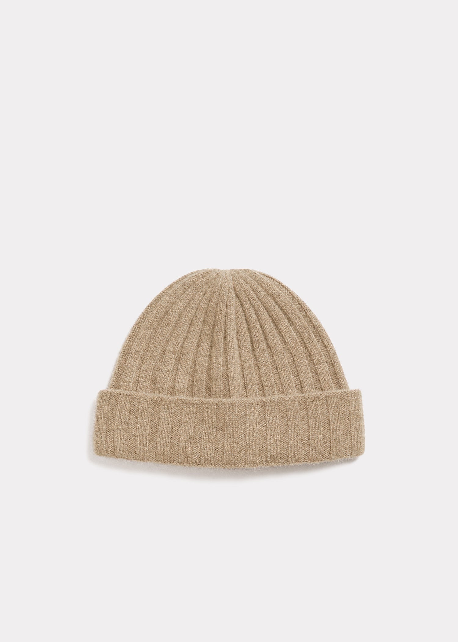 Cashmere beanie camel melange - 5