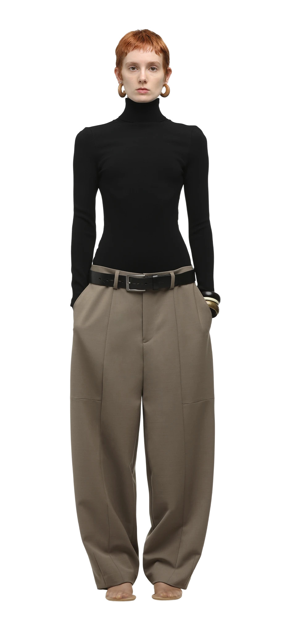 CARROT TROUSER CAMEL - 3