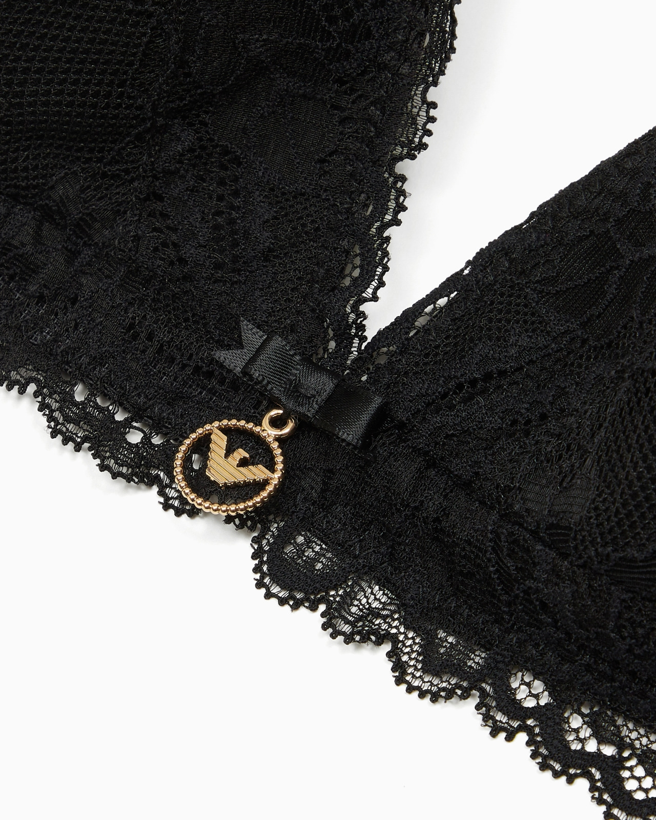 ASV Eternal Lace padded triangle bra in recycled lace - 4