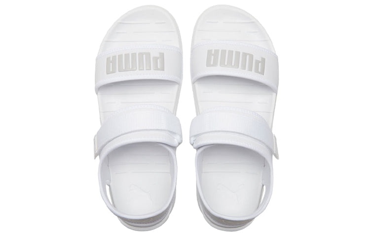 PUMA SoftRide Sandal 'White Grey Violet' 375104-03 - 4