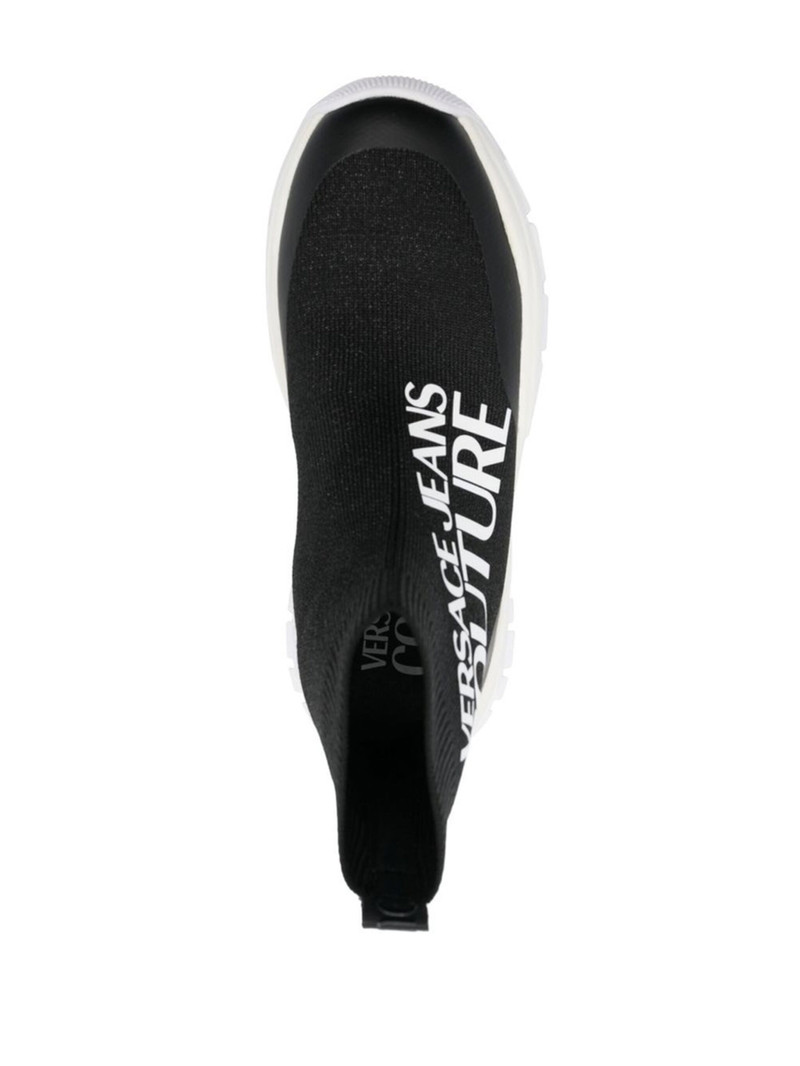 logo-print sock-style sneakers 4
