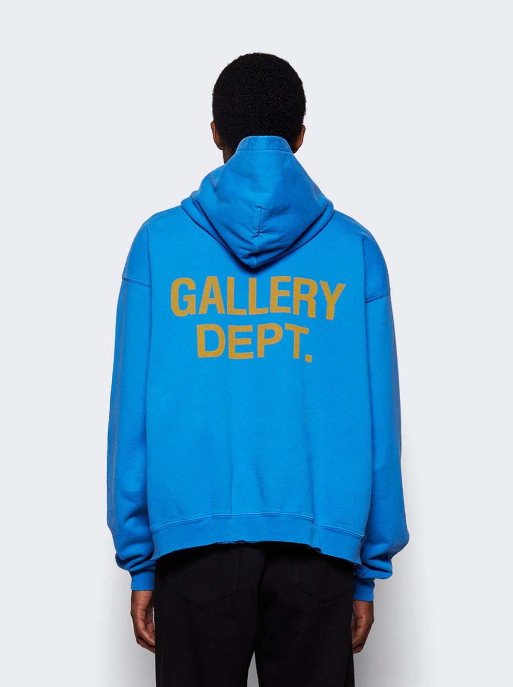 90s Gd Logo Hoodie Royal - 4