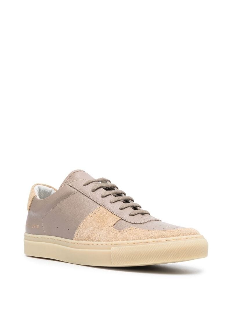 BBall low-top leather sneakers - 3