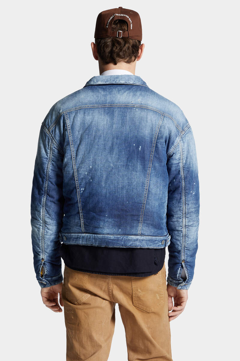 LIGHT PUFF JEAN JACKET - 4
