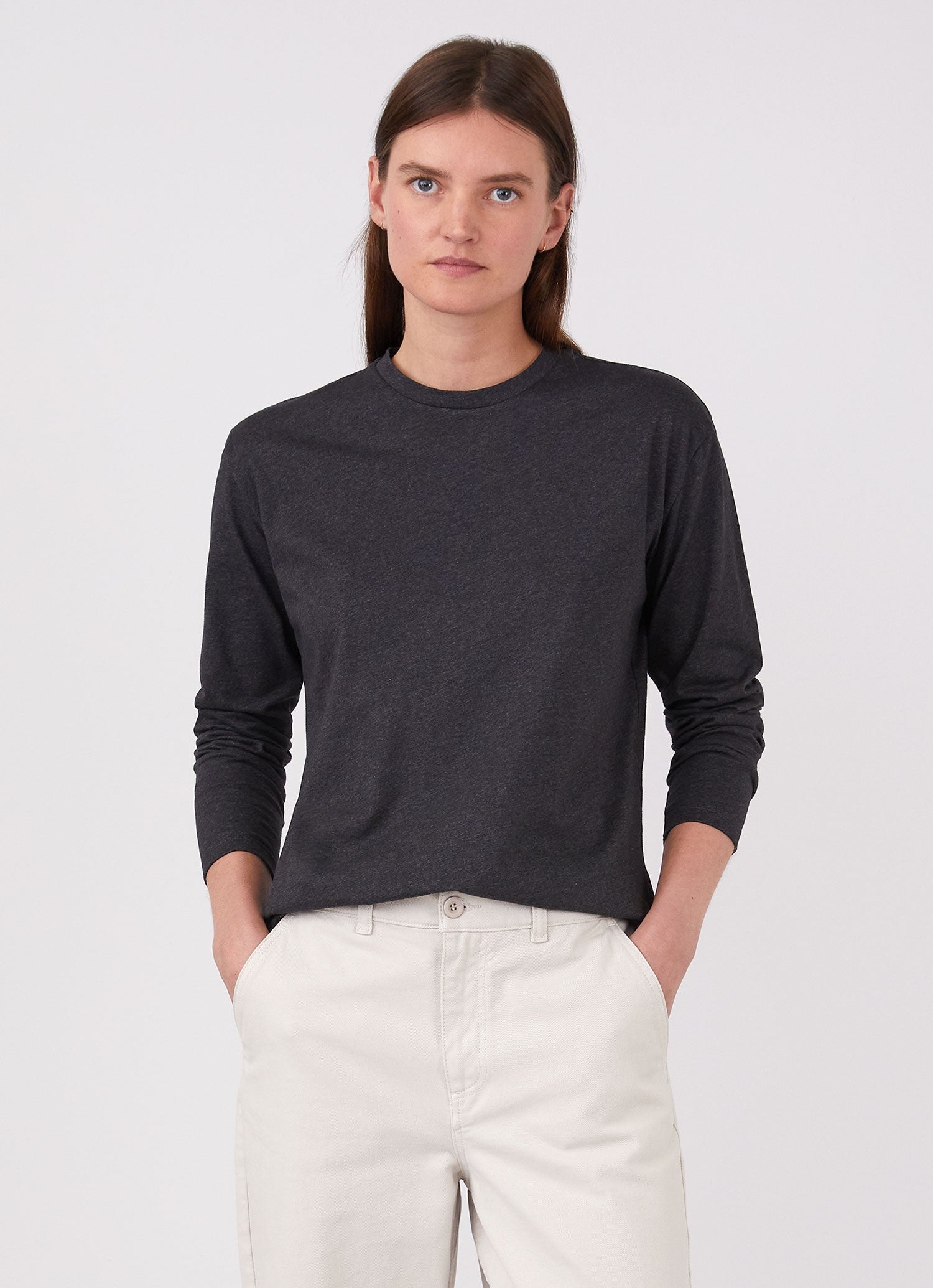 Long Sleeve Boy Fit T‑shirt - 2