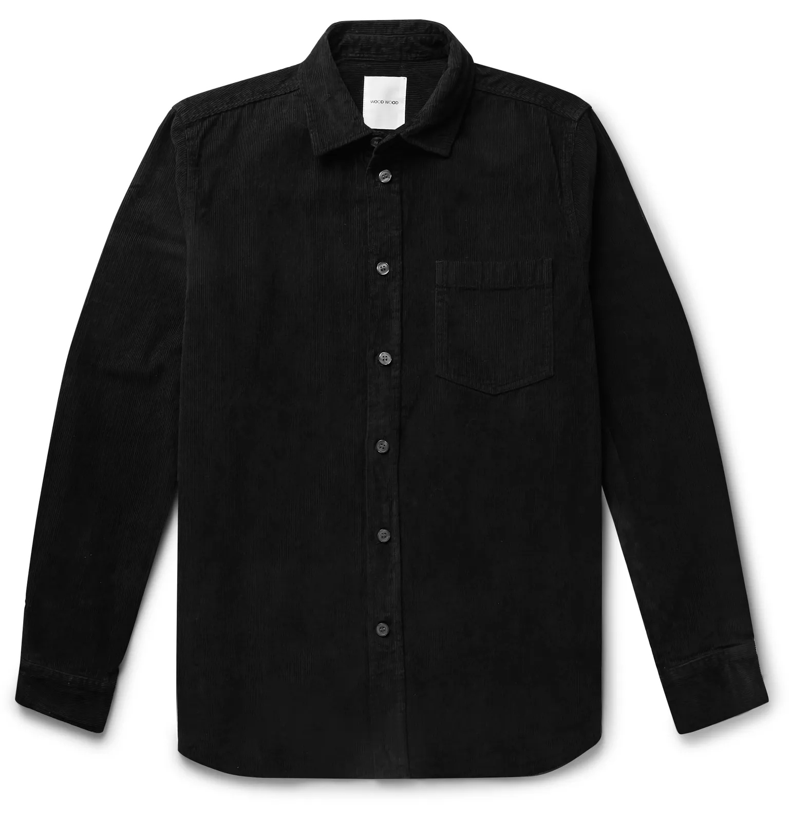 Aske Cotton-Corduroy Overshirt - 1