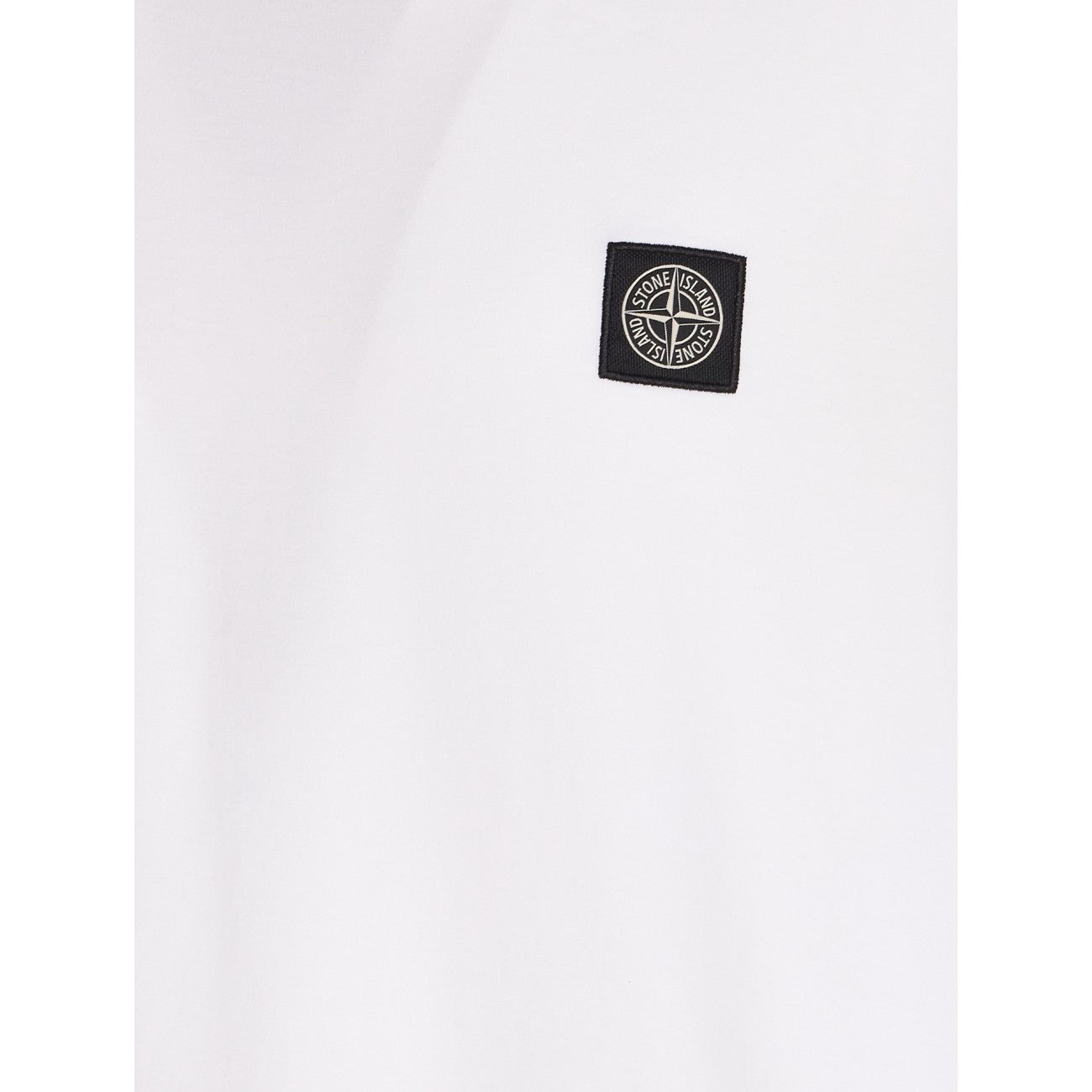 Stone Island Men Compass Patch Logo T-Shirt - 2