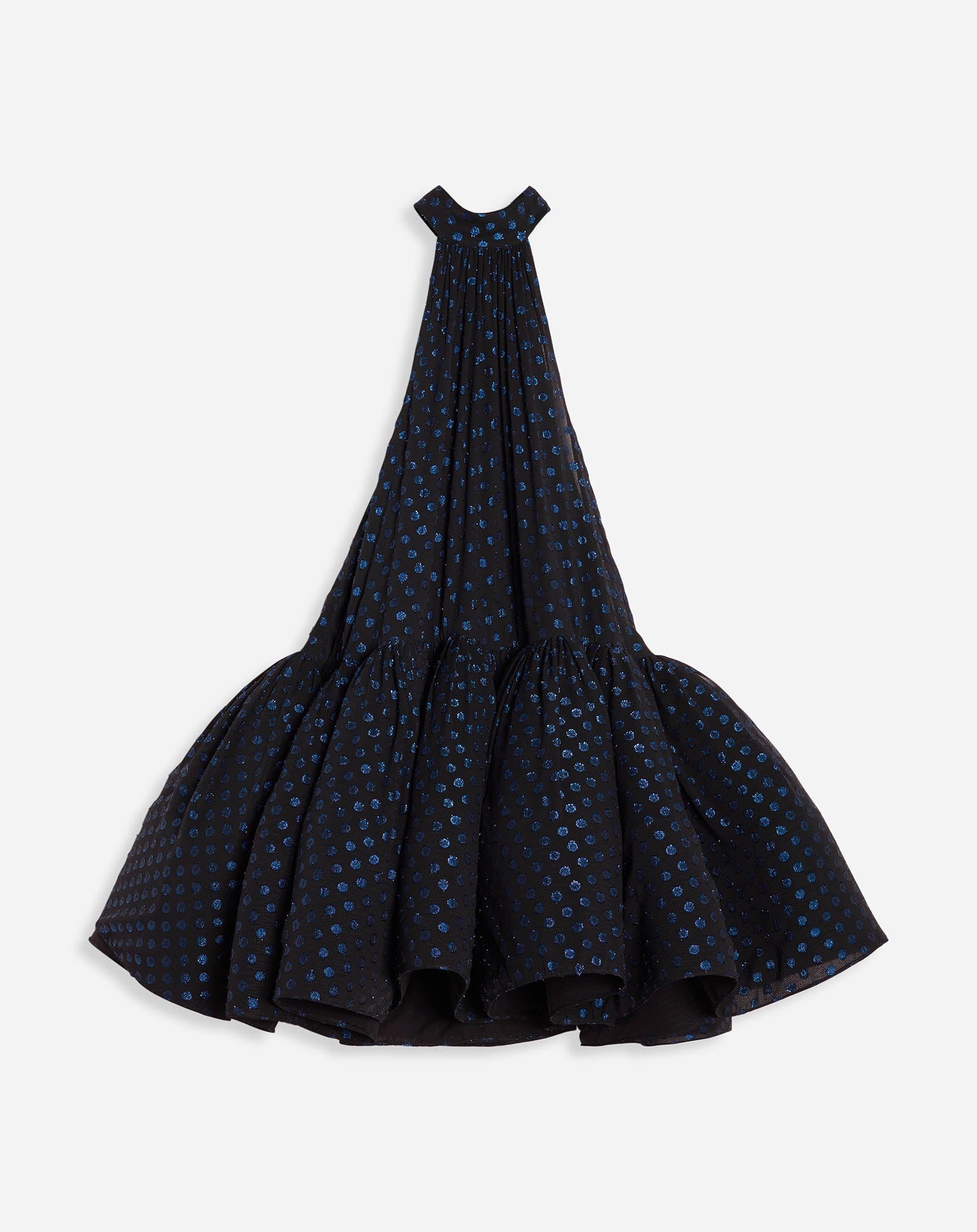 FLARED BACKLESS DRESS - 1