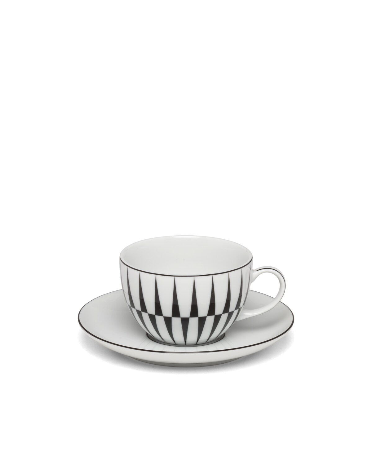 Porcelain cappuccino set - 1