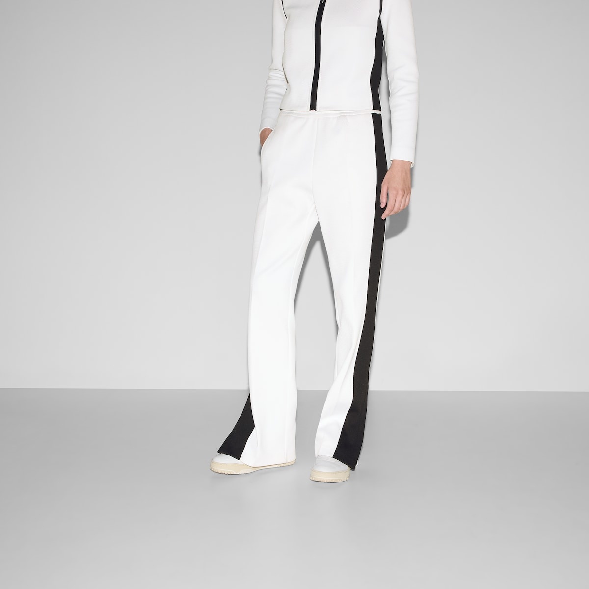 Jersey jacquard pant - 3