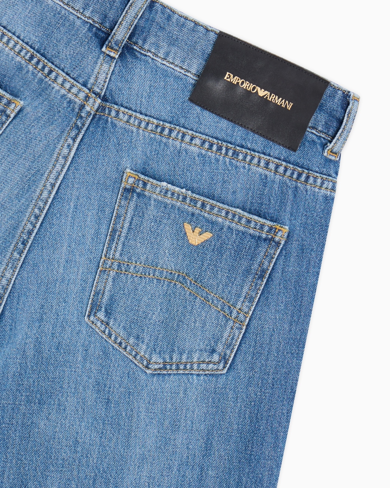 J9D MID-RISE JEANS WITH FLARED HEM IN DENIM - 6
