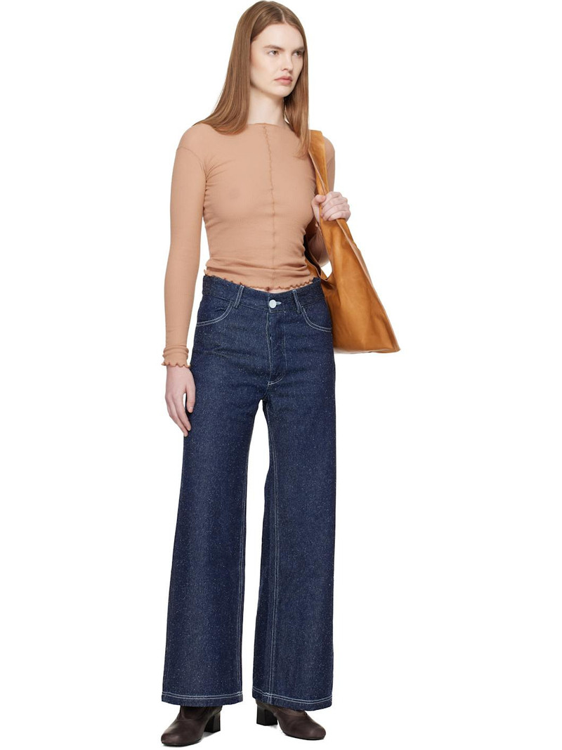 BASERANGE Tan Pama Long Sleeve T-shirt outlook