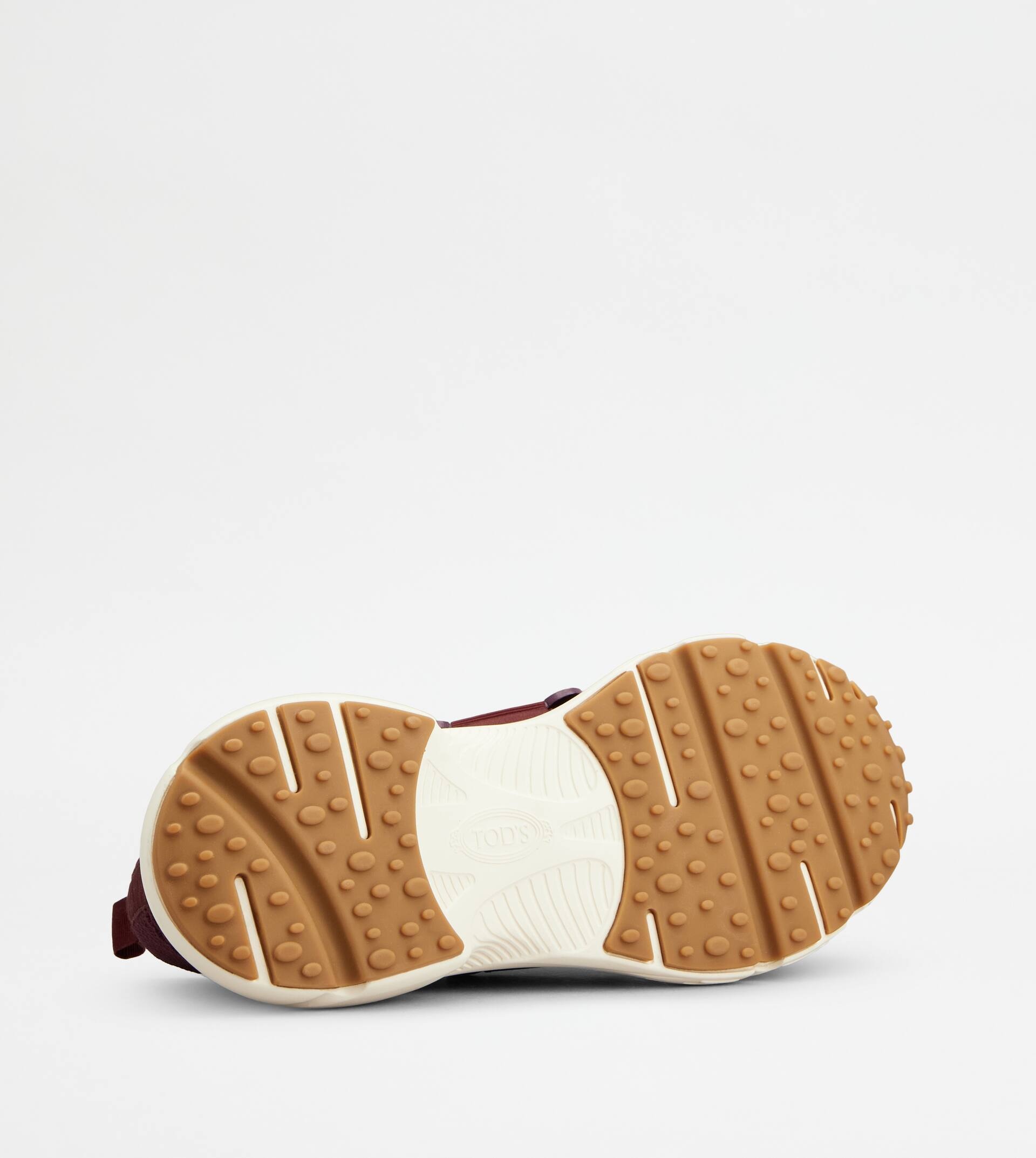 KATE SNEAKERS IN TECHNICAL FABRIC - BURGUNDY - 4